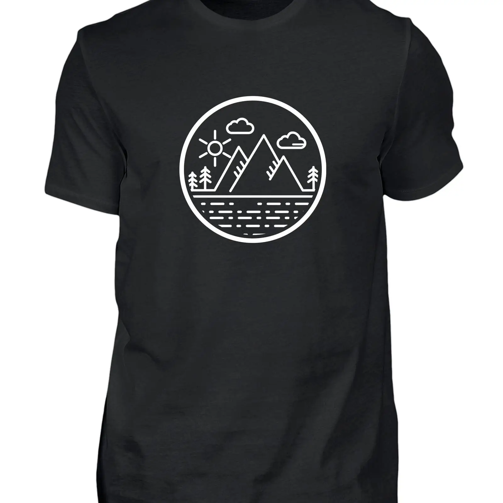 Vintage Fashion Ideas - マウンテンネイチャーアウトドアTシャツ I クールなハイキングアイデア マウンテニア ヴィンテージウォッシュド オムファッション