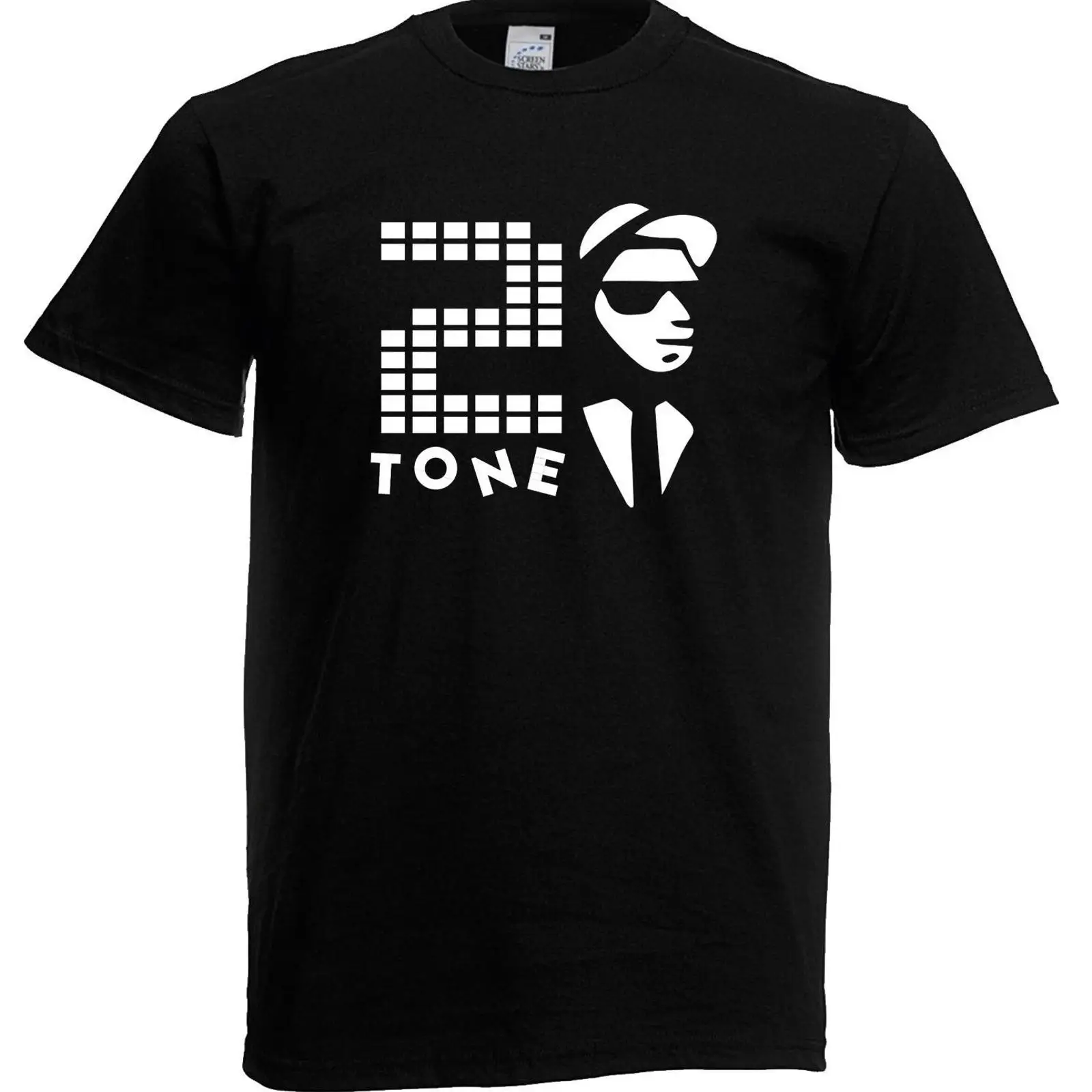 Vintage Fashion Revival - Tシャツ 大人用 2トーン ツー スカ ロック