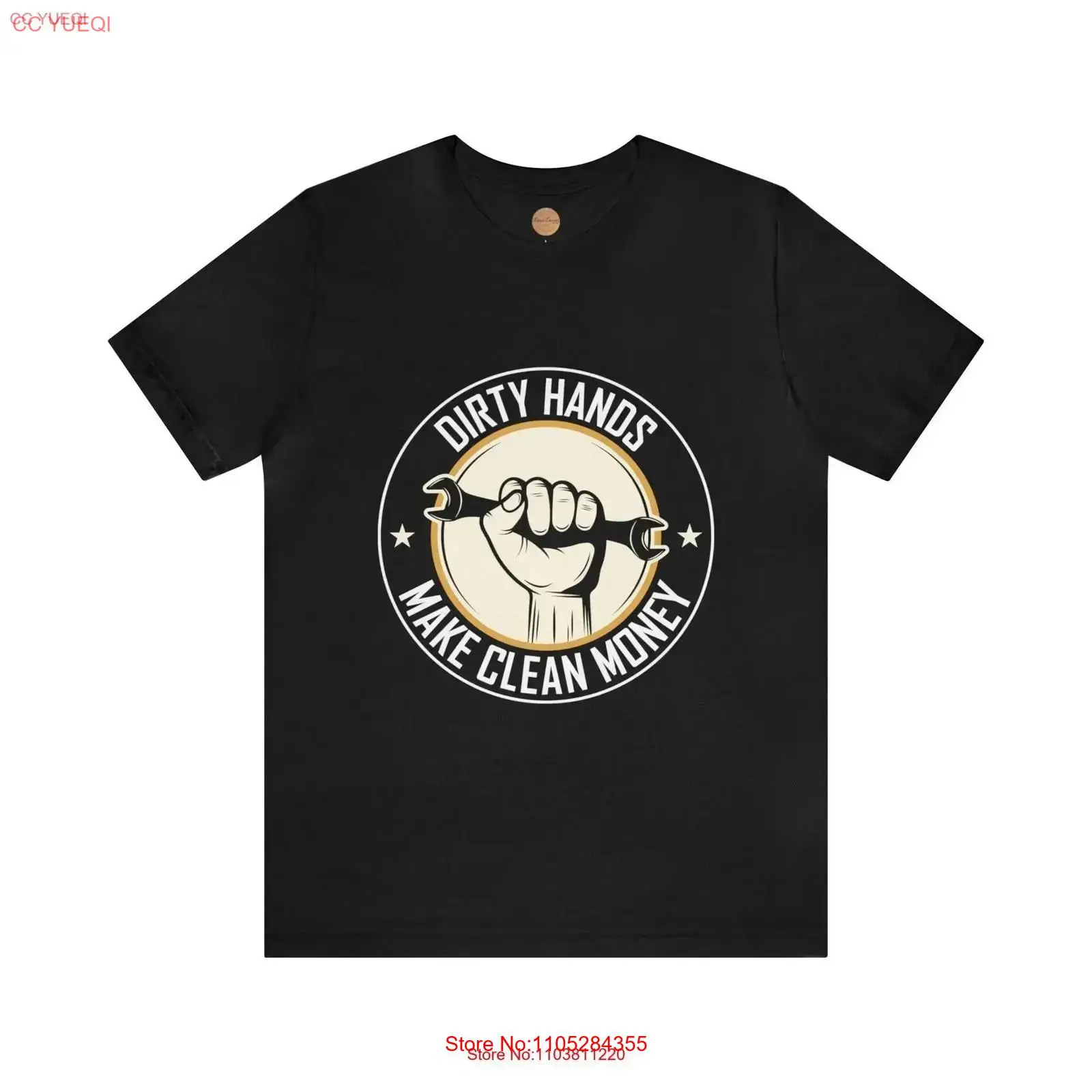 Vintage Fashion Jobs - メカニック T シャツ ダーティーハンズ メイク クリーン