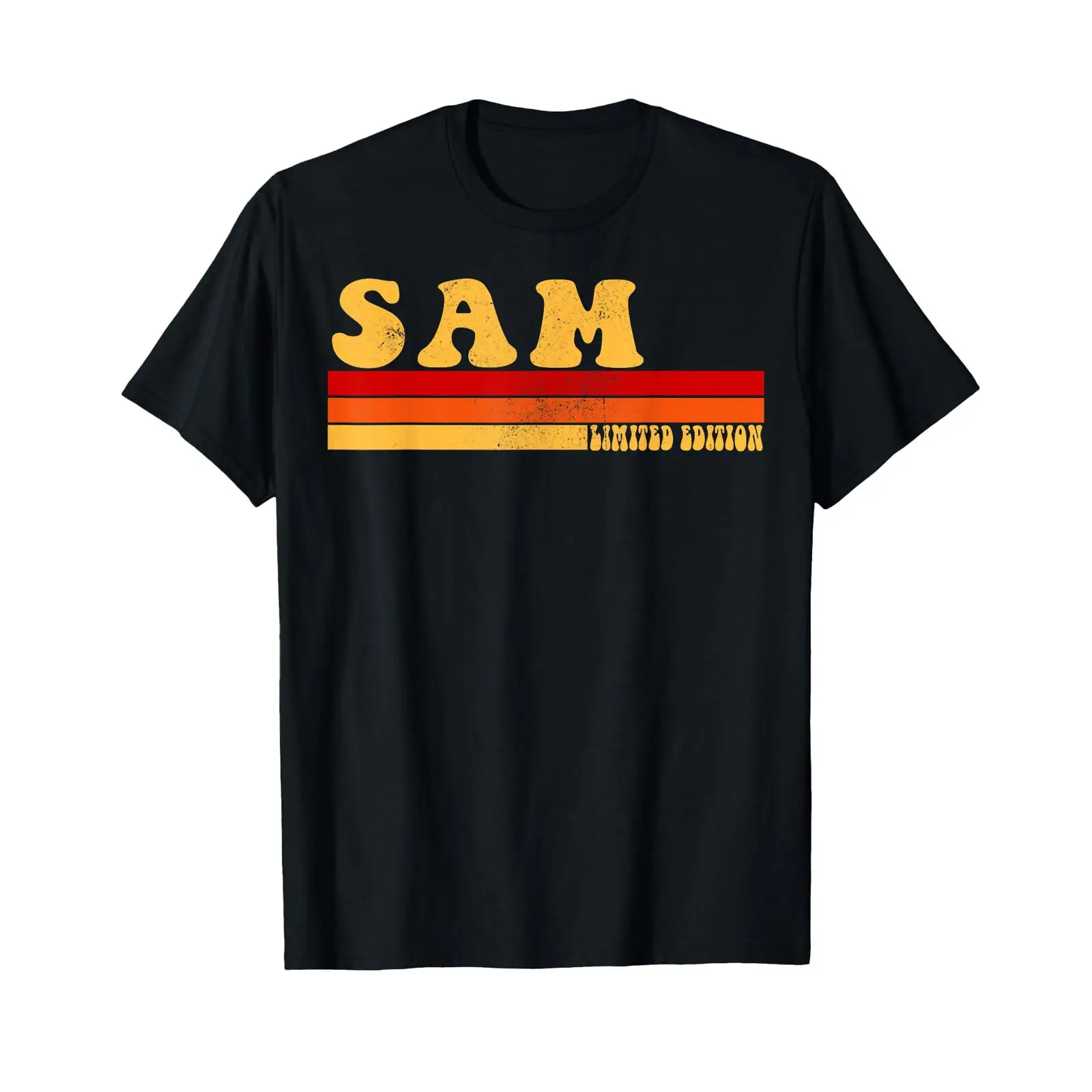 Vintage Fashion Ideas - SAM 名前入りパーソナライズされたアイデアメンズレトロヴィンテージ T シャツヴィンテージウォッシュファッションオムストリートウェアユニセックス快適でスタイリッシュ