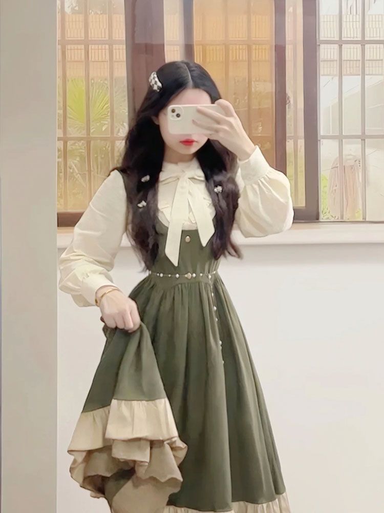 Vintage Fashion In 2025 - 2025年新作 日韓風 カワイイ プレッピー ロリータ デザイン