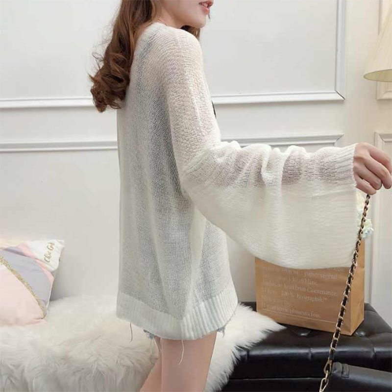 春秋の薄手のニットカーディガン女性用ヴィンテージカバーアップ - Crop Cardigan Vintage のレビューと価格