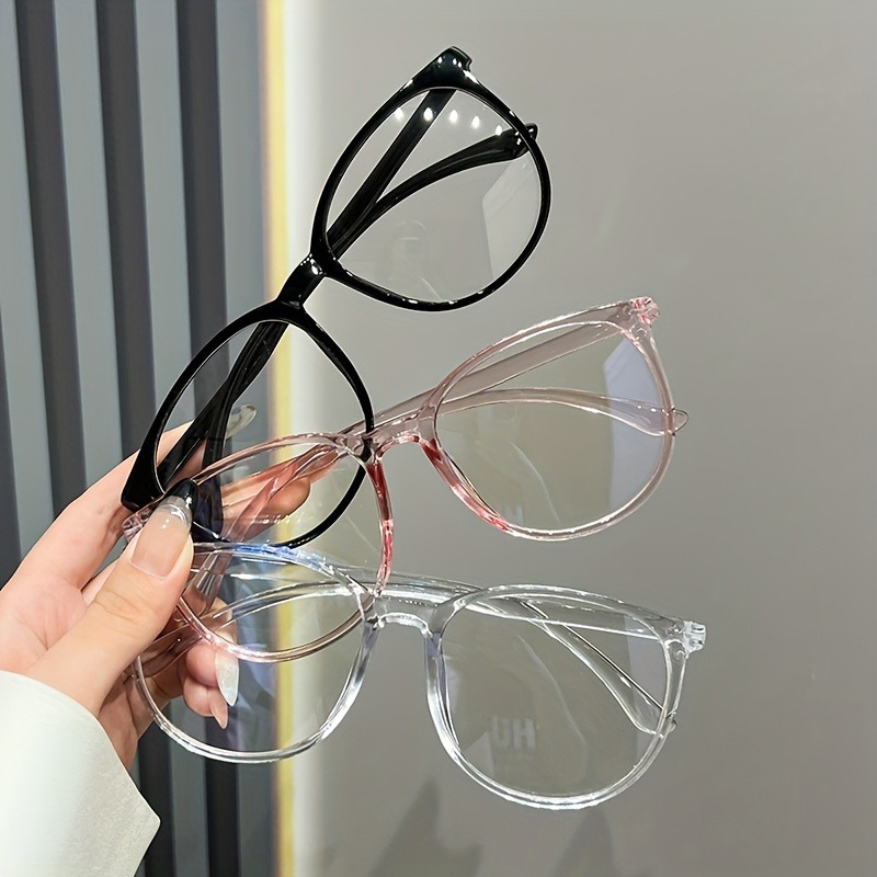 3 個のヴィンテージスタイルのメガネ、ブラックピンクとラウン - Vintage Fashion Events のレビューと価格