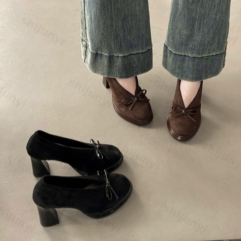レディースハイヒール 2025 春秋新作 ヴィンテージ風 リ - Vintage Fashion In 2025 のレビューと価格
