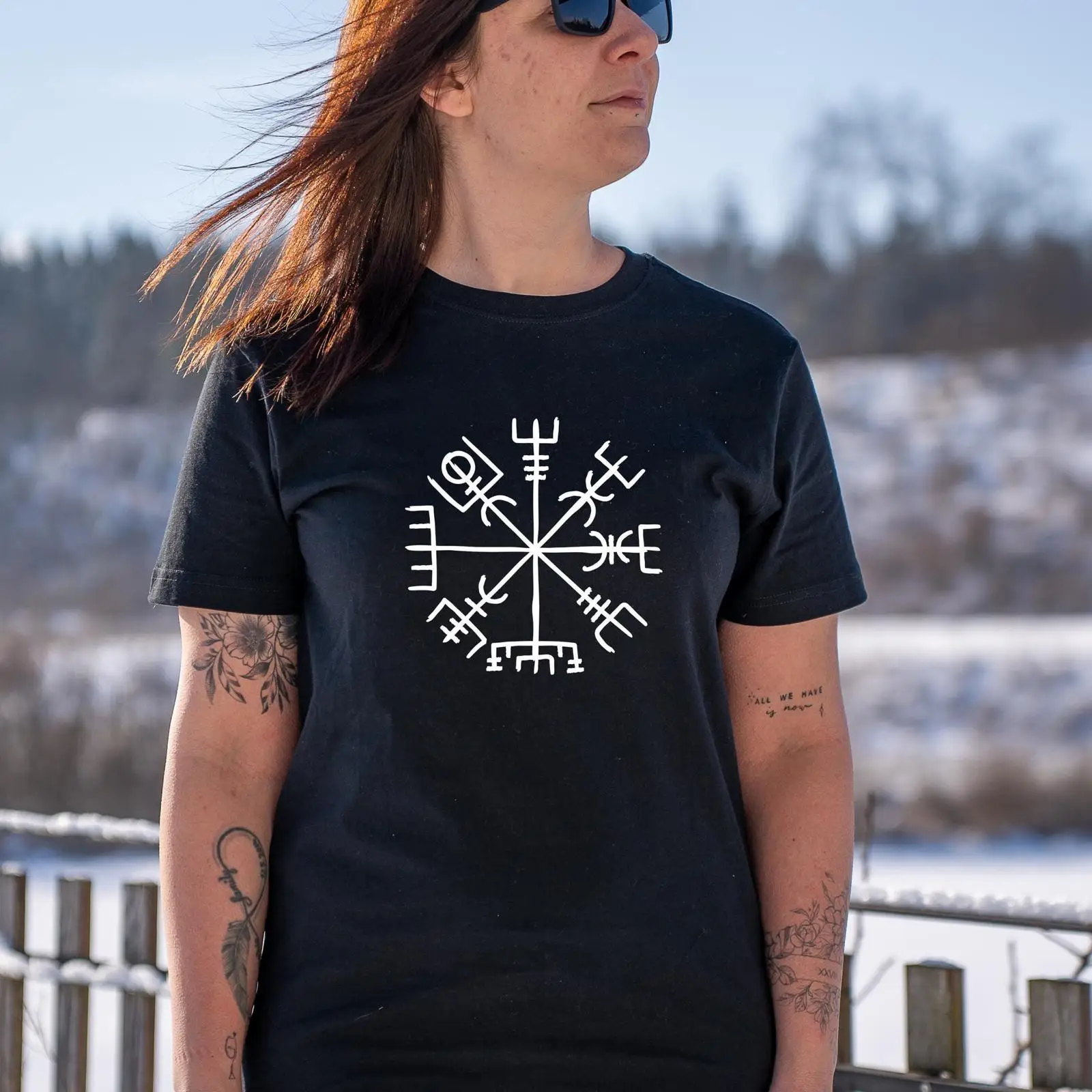 Vegvísir ノルディック ルーン コンパス バイキング - Vintage Fashion Faire のレビューと価格