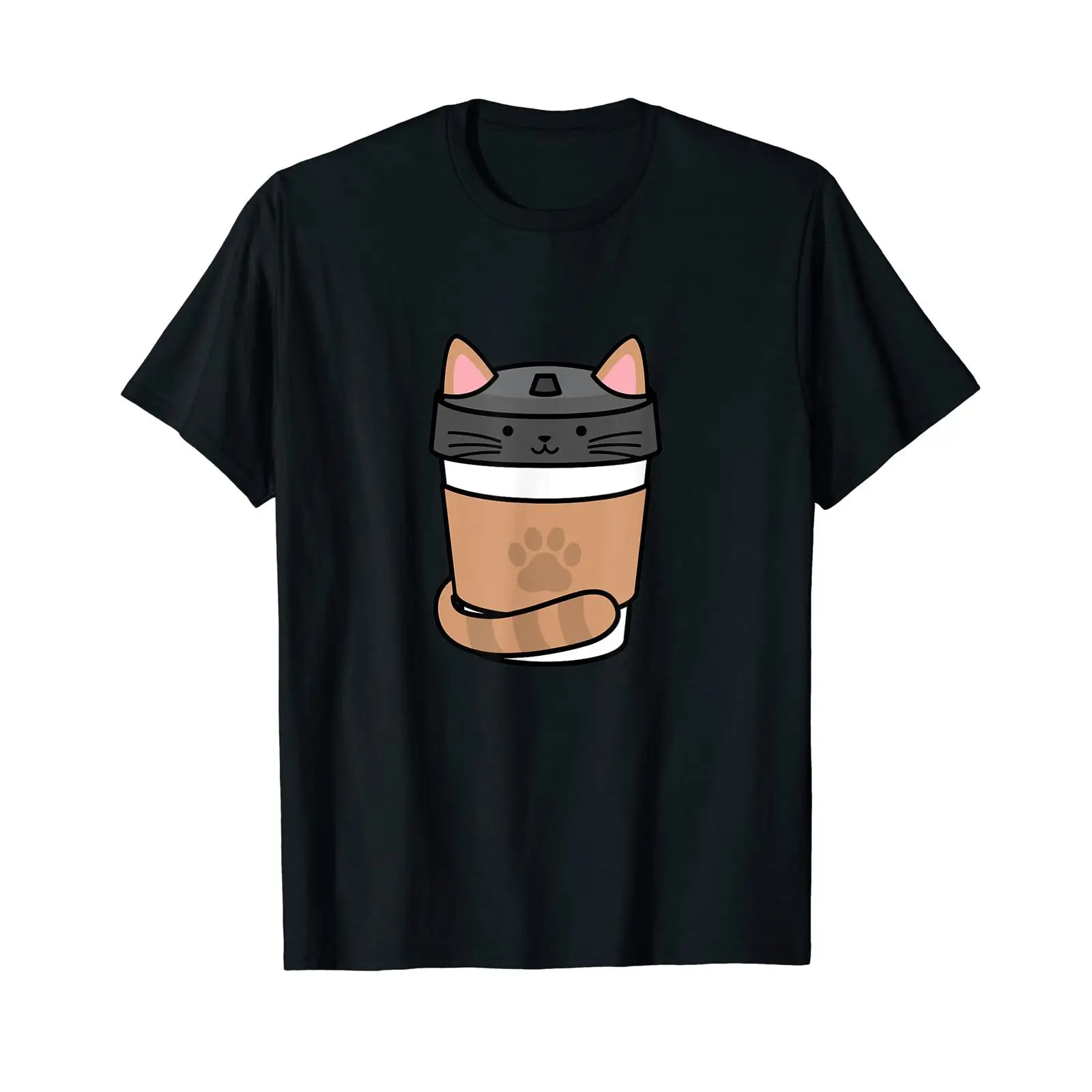 猫コーヒー経営者ジョブ面白い猫ユーモアたっぷりの楽しいTシャ - Vintage Fashion Jobs のレビューと価格