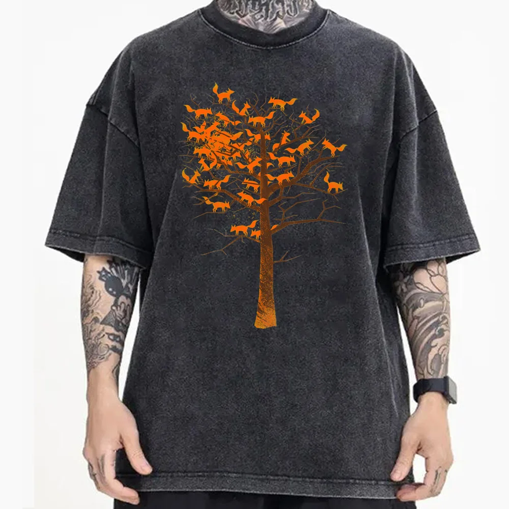 ツリーオブフォックス ヴィンテージTシャツ グラフィック半袖 - Vintage Fashion Ideas のレビューと価格