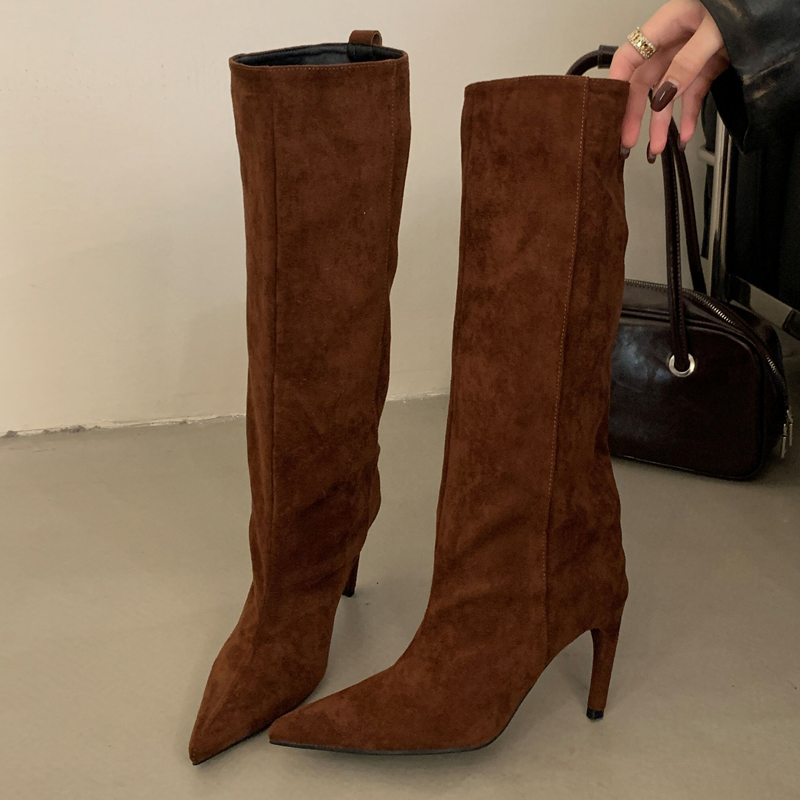 Eilyken 冬のストリートスタイル ヴィンテージ ポイン - Vintage Fashion Heels のレビューと価格