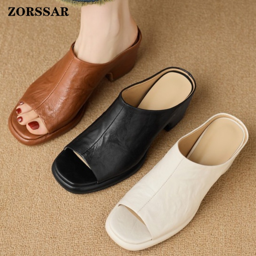 レディースヴィンテージプラットフォームチャンキーヒールミュー - Vintage Fashion Heels のレビューと価格