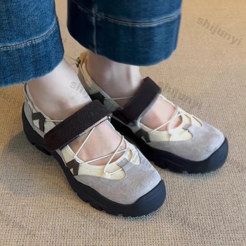 ヴィンテージラウンドトゥプラットフォームスニーカー女性ノンス - Vintage Fashion In 2026 のレビューと価格