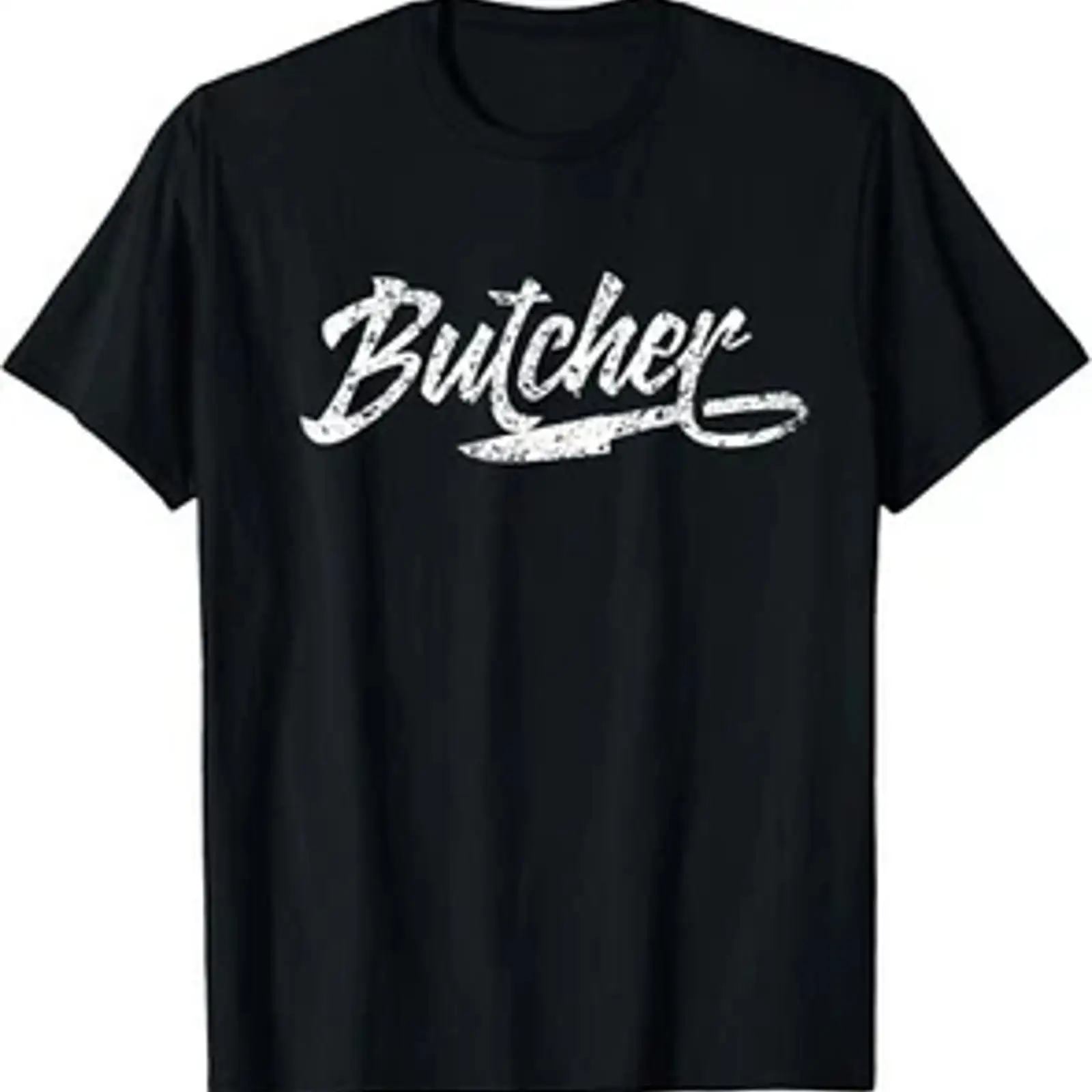 肉屋の仕事、肉処理、屠殺業者Tシャツ、ヴィンテージ風ウォッシ - Vintage Fashion Jobs のレビューと価格