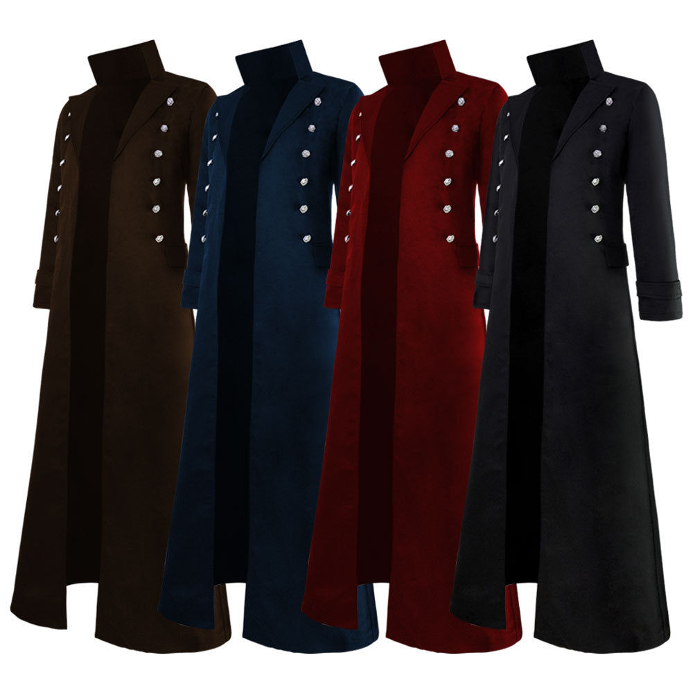 新しいゴシックリバイバルダブルブレストヴィンテージコートステ - Vintage Fashion Revival のレビューと価格