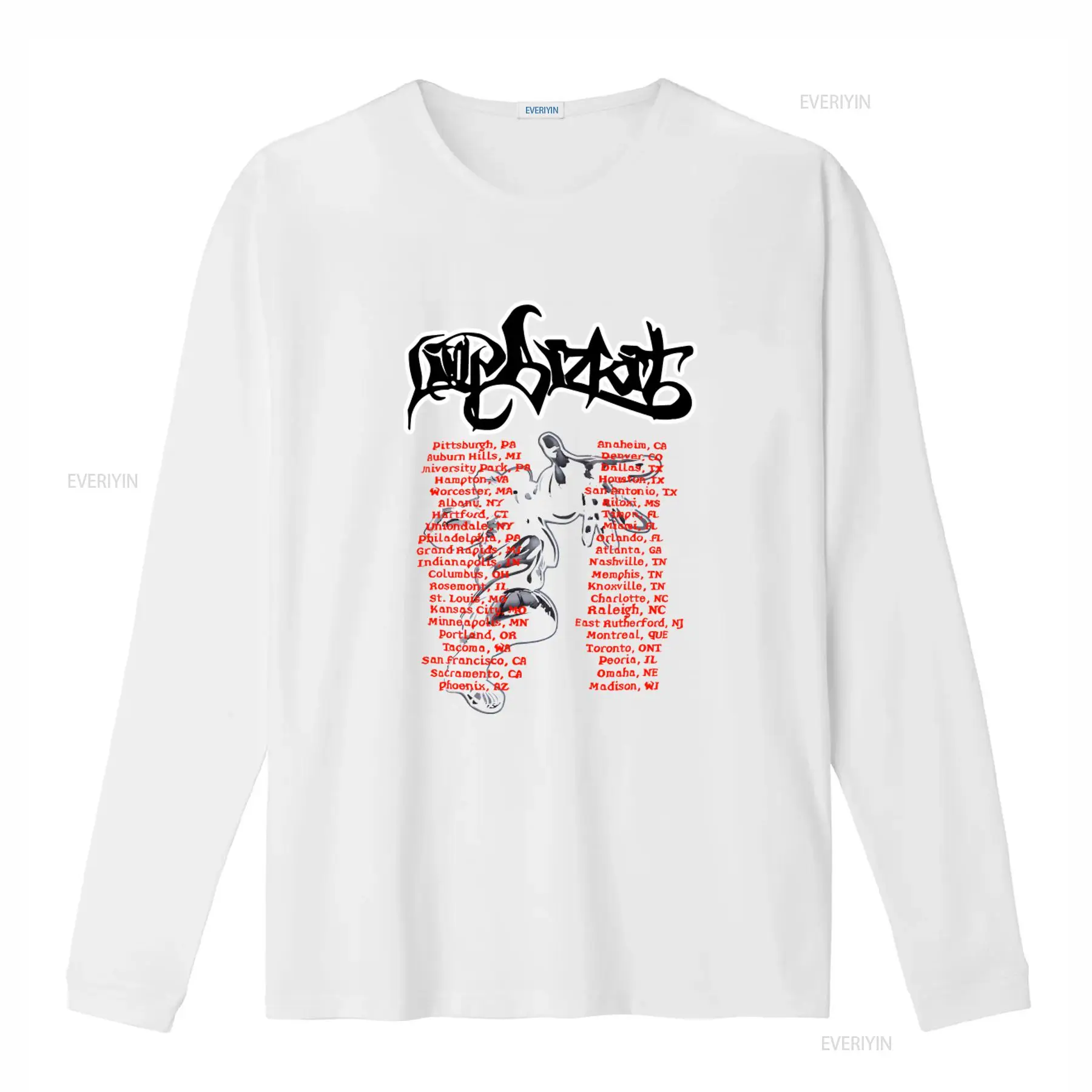 リンプ・ビズキット・バンドツアー ブラックコットンTシャツ  - Vintage Fashion Ideas のレビューと価格