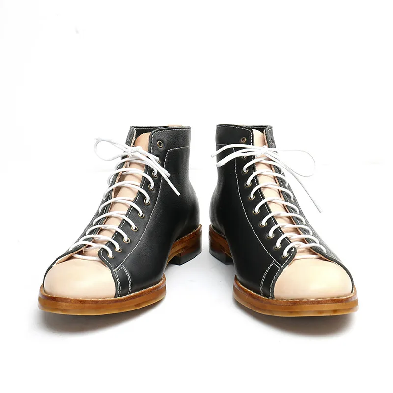 ハイツーリングブーツメンズグッドイヤーウェルトヴィンテージブ - Vintage Fashion For Mens のレビューと価格