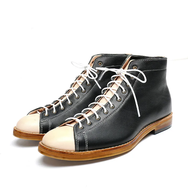 ハイツーリングブーツメンズグッドイヤーウェルトヴィンテージブ - Vintage Fashion For Mens のレビューと価格
