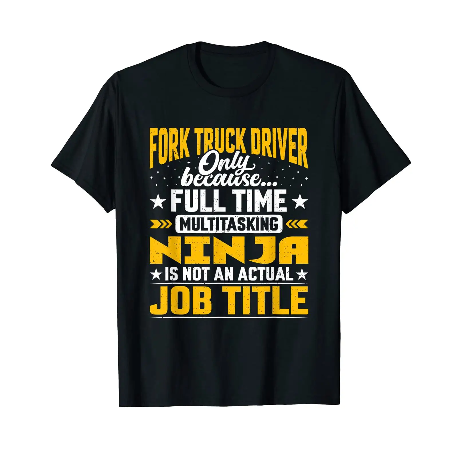 フォークトラックドライバーの職位面白いフォークリフトTシャツ - Vintage Fashion Jobs のレビューと価格