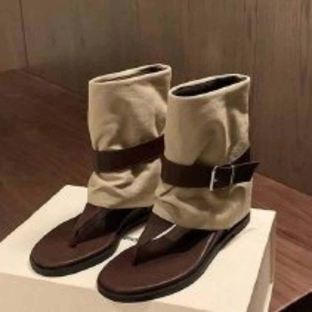 女性用ヴィンテージカラーブロックトゥリングサンダル、ベルトバ - Vintage Fashion Heels のレビューと価格